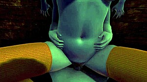 This velma cosplay is getting fucked hard in the game!