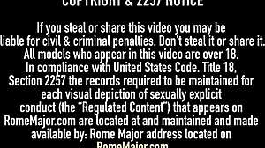 hey, watch sara jay slurp cum off rome major's huge black cock?