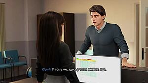 Beautiful women with great nipples and big boobs in a 3D animated porn game