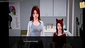 Redhead amateur in family sex