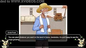 Hentai Game Village Rhapsody Part 3 Spanish Big Tits in Barn