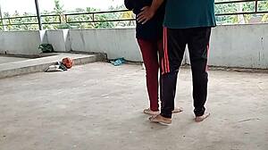 Yo, how did I seduce my neighbor’s gorgeous wife on the rooftop for painful outdoor banging?