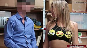 Thief fucks officer to avoid trouble. 'Want more deepthroat?'