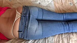 Stepson Slides Huge Dildo into Resting Latina MILF for Mutual Play