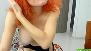 Redhead babe gets her tight asshole licked by German stud