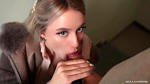 Unplanned Public Hallway Sex Almost Caught