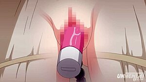 Hentai Couple Can't Wait to Bang Hard at Home with Big Cock.