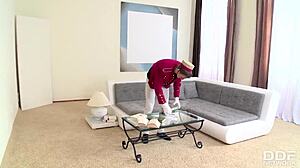 Special Guest Threesome With Aurelly Rebel Shows Her Asshole Fucked Hard