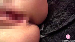 gutsy guy picks up japanese babe who shows panties then gives pussy job in part 14