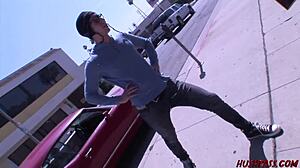 Hot mom Druuna hints at anal fun with young guy.