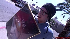 Hot mom Druuna hints at anal fun with young guy.