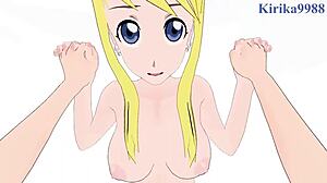 winry rockbell and riza hawkeye in intense sex pov hentai