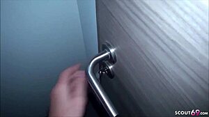 Slender german teen 18+ fucked after sport at mcfit gym