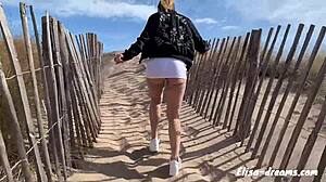 i enjoyed a day at the beach with no panties