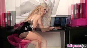 Michelle Moist Stars in Wet Solo Pussy Play for Tori