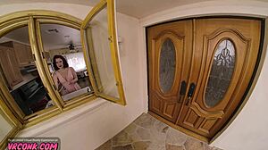 Jessica Ryan as Scarlet Witch Seduces Dr Strange in VR Parody