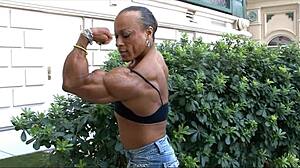 Hey, ever seen biceps like these on muscular women?