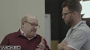 hey, that religious student got seduced by a former pornstar during anti-porn filming, right? she bent over for doggystyle and cumshot.