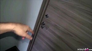 Young German teen gets fit and fucked at McFit