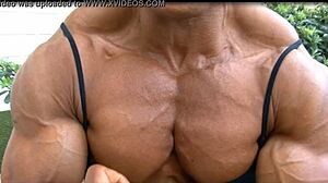 Hey, ever seen biceps like these on muscular women?