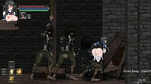 Cartoon and anime erotica in underground tunnels