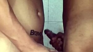 Teen Twink Sucks Monster Cock Secretly