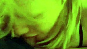 dirty blonde slut cheating on her man