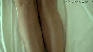 French stepmom shows virgin stepson her full body.