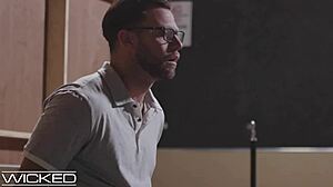 hey, that religious student got seduced by a former pornstar during anti-porn filming, right? she bent over for doggystyle and cumshot.