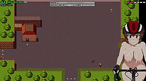 Rainy day cycling adventure with body-painted bike and babe