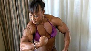 Hey, ever seen biceps like these on muscular women?