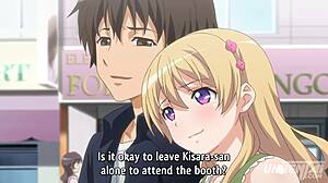 Hentai Couple Can't Wait to Bang Hard at Home with Big Cock.