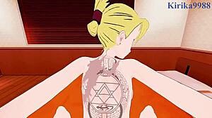 winry rockbell and riza hawkeye in intense sex pov hentai
