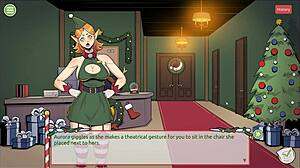 claus secret surprise xmas hentai game ep 4 the boss has a not so small 18+ cock after all