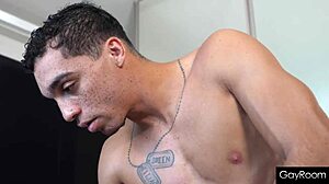 Adrian Hart Takes BBC Deep in Throat and Booty