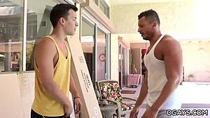 my horny boss angelo marconi fucks my ass hard