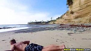 i watch muscular gay jocks work out on the beach.