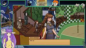 Sexy witch trains silver in hentai