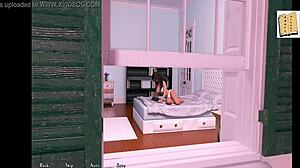 What a monster cock in Being a Dik 12 route! Big tits everywhere in hentai.