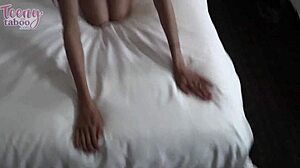 seth sucking teen's big tits and pussy lips