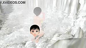 Leo Tries Mixed Bath in Secret Hot Spring