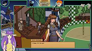 Sexy witch trains silver in hentai