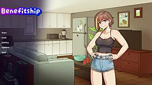 Amy Meets Special Roommate for Steamy Shower Scene - Benefitship