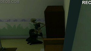 Watch this hidden blowjob in office from Voyeur Life 2? Deepthroat action with young teacher.