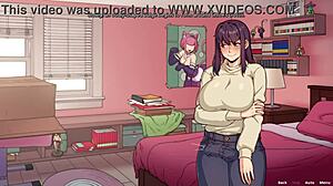 Amy Meets Special Roommate for Steamy Shower Scene - Benefitship