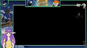 Sexy witch trains silver in hentai