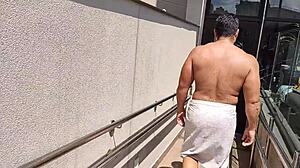 Yuri Gaucho enjoys summer sex on the pool 😎