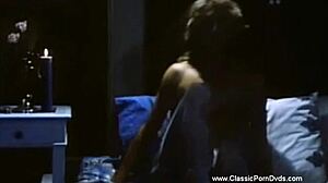 Vintage couple dives into classic porn sex experience