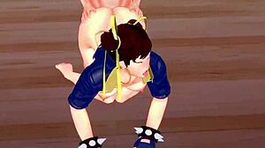 Chun-li's hardcore street fighter fantasy comes to life