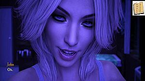 What a monster cock in Being a Dik 12 route! Big tits everywhere in hentai.